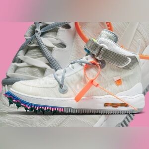 Nike Air Force 1 midi white